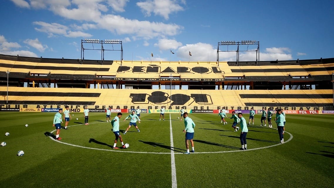 Sele O Brasileira Realiza Primeiro Treino No Uruguai Folha De Portel